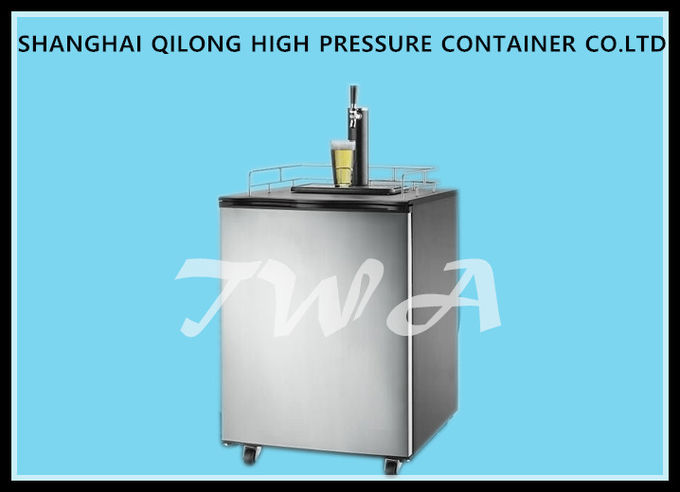 Birra dell'anidride carbonica di conservazione di pressione che fa il frigorifero a macchina del barile di birra